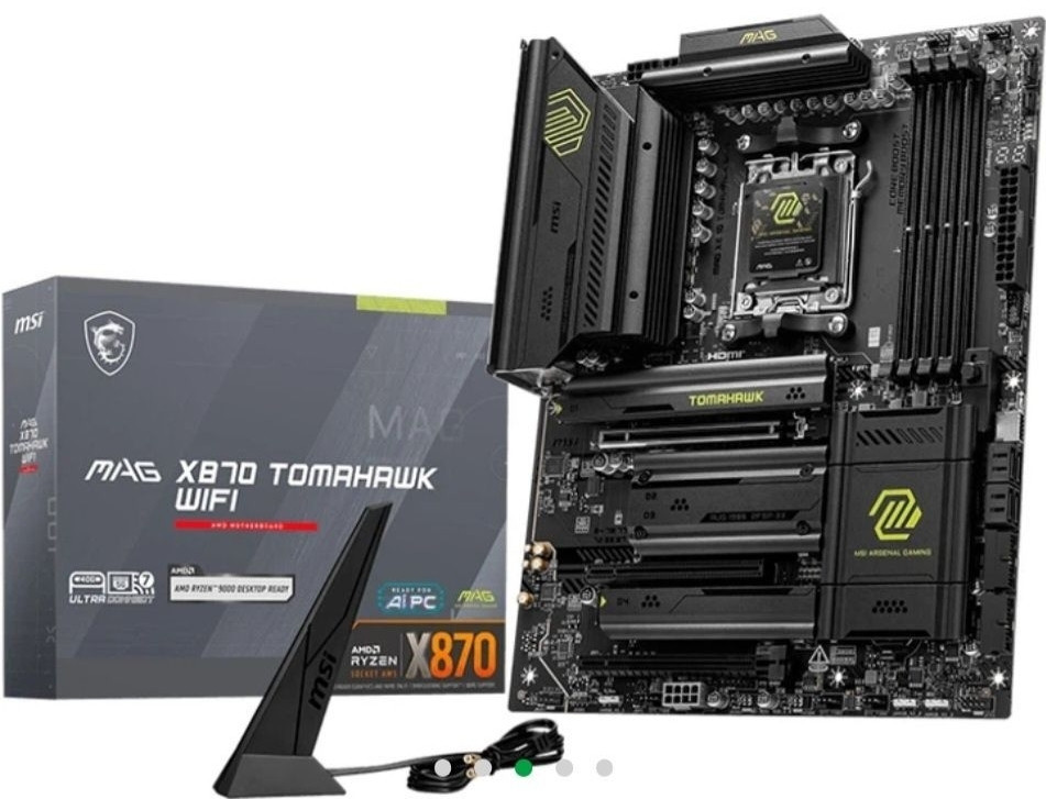 Материнська плата MSI MAG X870 Tomahawk Wi-Fi (sAM5, AMD X870, PCI-E Київ - фото 7