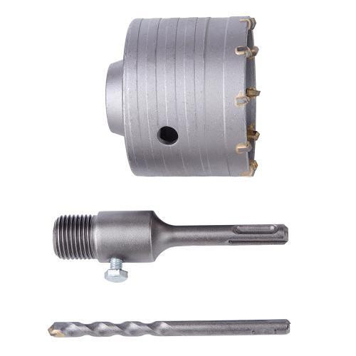 Свердло корончате по бетону 80мм p SDS адаптером 110мм Alloid Одесса - изображение 4