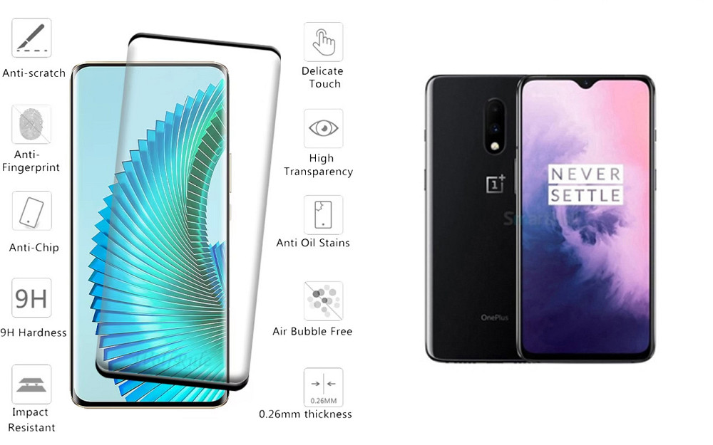 Захисне скло HyperGlass Pro для OnePlus 7 – максимальна чутливість та захист Київ - фото 2
