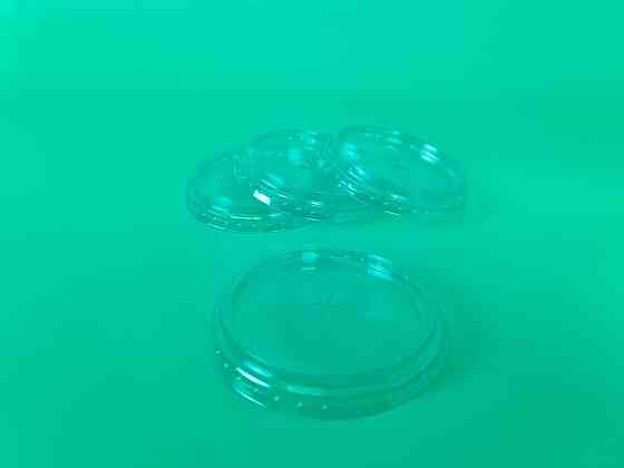 Крышка ПЛОСКАЯ с отверстием для стакана РЕТ (320,420,350NEW,250NEW) NEW (100 шт) Харьков