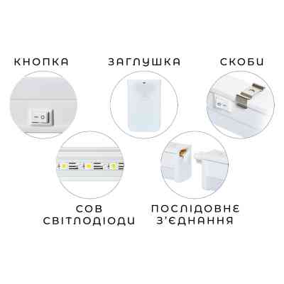 Светильник Delux PLF 11 LED 4W 4000K 300мм (90021090) Винница