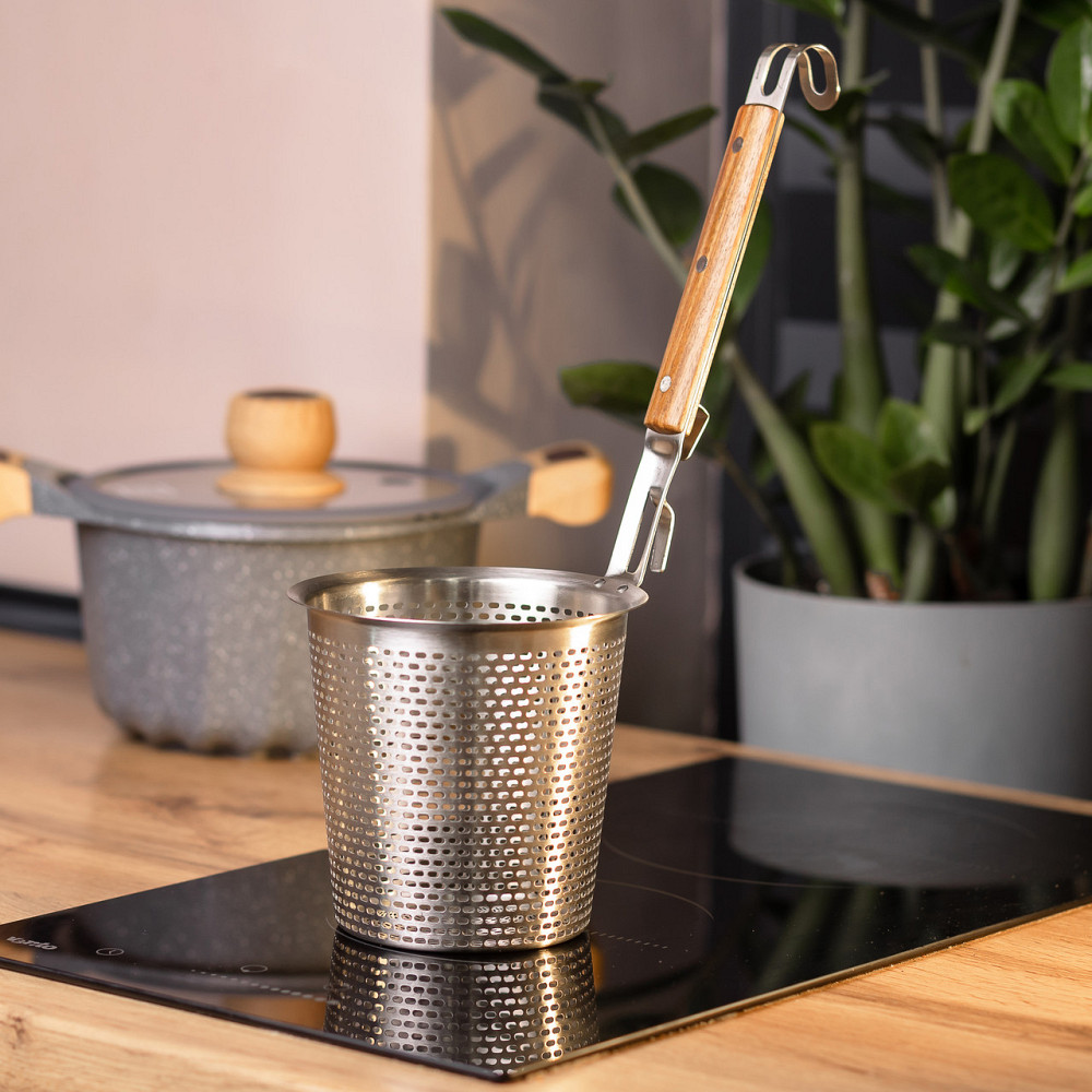 Zhongjing Сито з нержавіючої сталі для фритюру та варіння 14.2х13 см HP-19-26 Киев - изображение 6