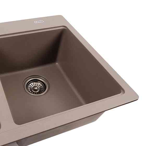 PLATINUM Гранітна мийка для кухні Platinum 7850 HARMONY матова Дюна Київ