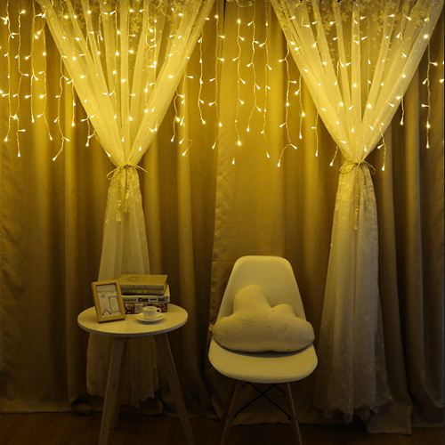 Світлодіодна гірлянда завіса (бахрома) 100 Led 3*0,6м USB CW-GF-100L36UMC ColorWay Житомир - изображение 7