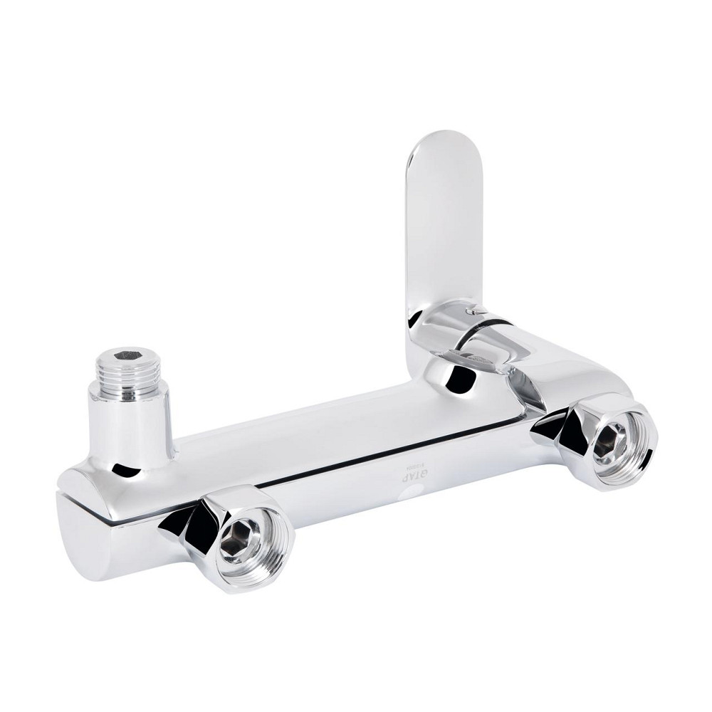 Змішувач для ванни Qtap Evia з поворотним виливом (з душовим гарнітуром) QTEVI260CRM47578 Chrome Київ - фото 5