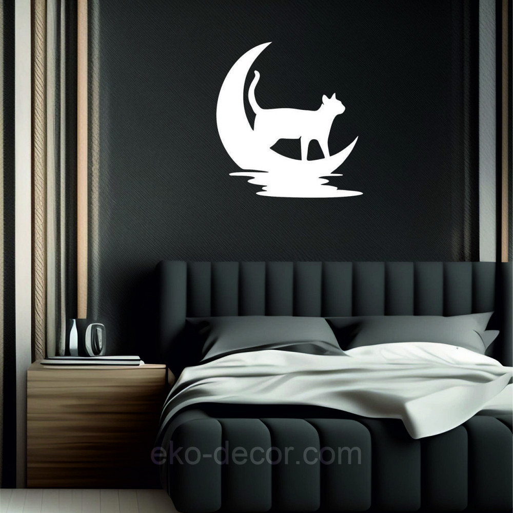 Декоративне настінне 3D Панно «Кіт» Декор на стіну з об'ємом Київ - фото 7