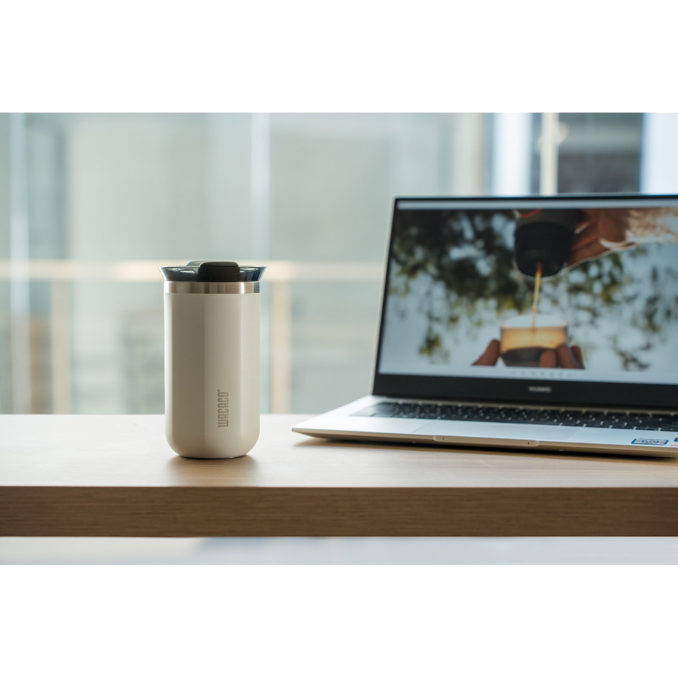 Термокухоль Wacaco Octaroma Lungo 300 мл, білий Київ - фото 5