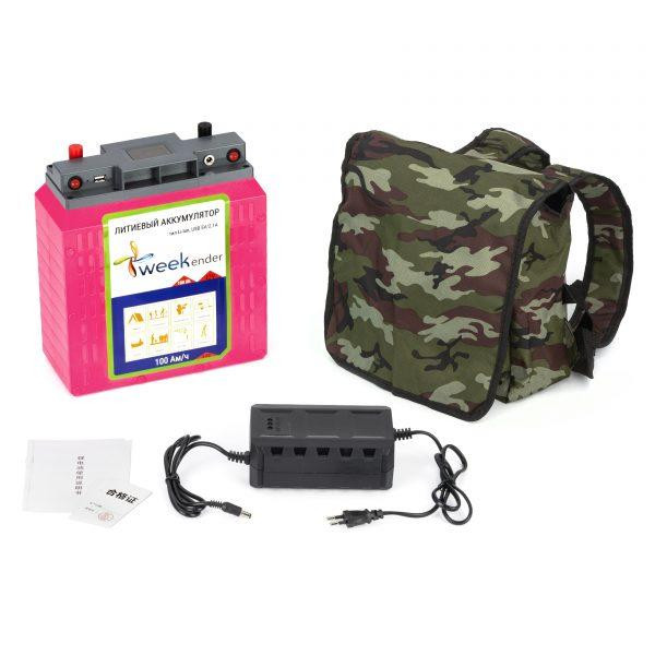 Литий-ионный аккумулятор с зарядкой Weekender 12V 100Aч Киев - изображение 2