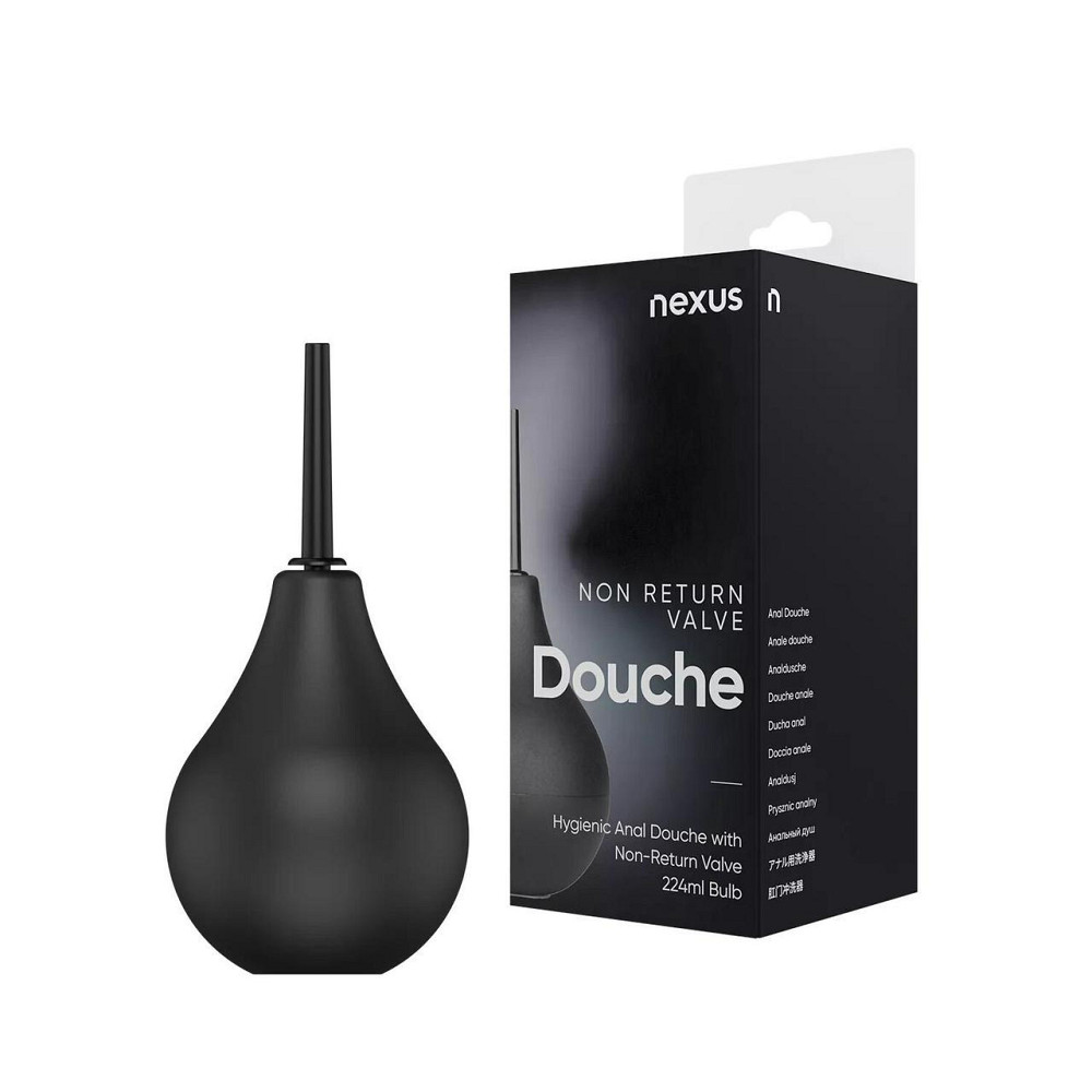 Спринцовка Nexus Anal Douche Black, объем 224 мл Sex Aura Киев - изображение 7