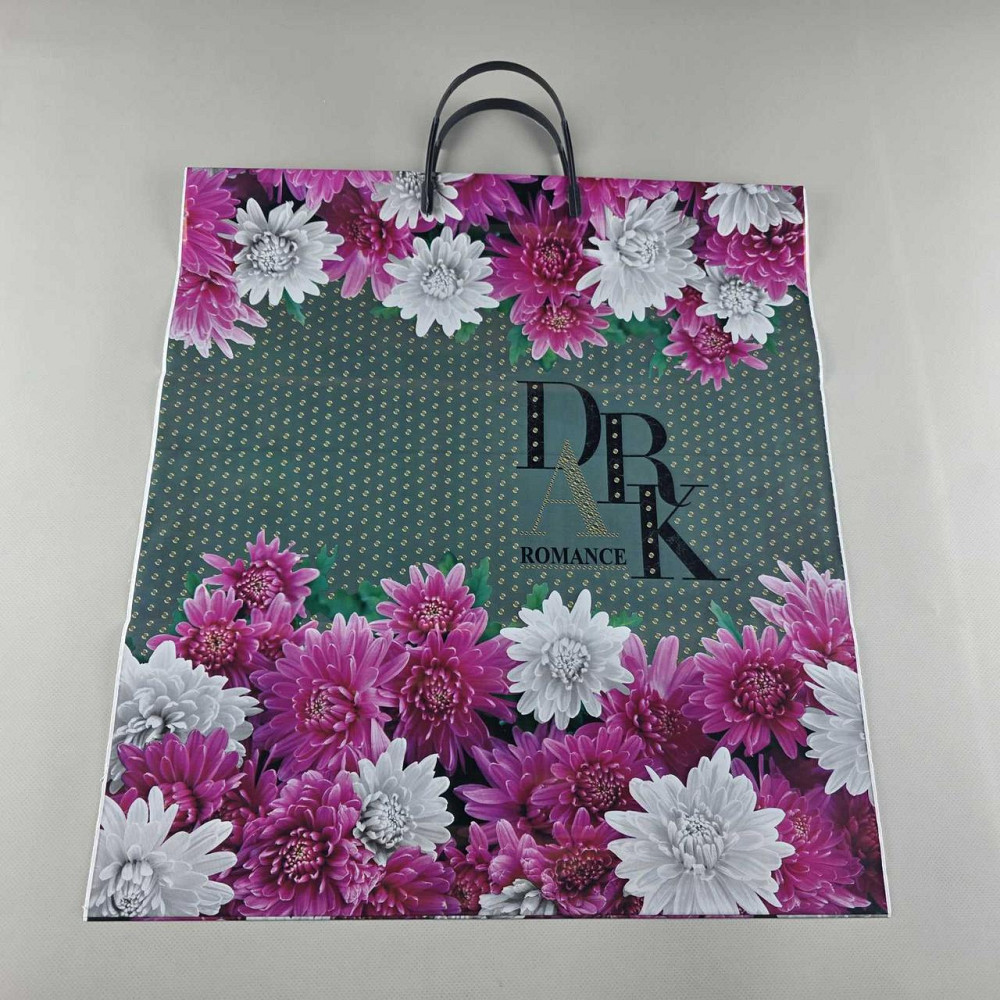 Пакет-сумка 40х45 з пластиковою ручкою  "Романс" (10 шт) Харків - фото 1