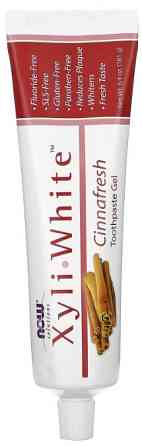 Зубна паста-гель з корицею Now Foods Toothpaste Gel Solutions 181 г Київ