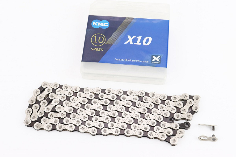 Ланцюг приводний 1/2х11/128х116L 10 швидкостей, сріблясто-чорна X10 Киев - изображение 1