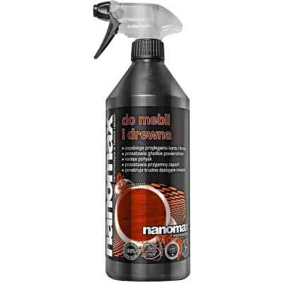 Засіб для догляду за меблями Nanomax Pro Для для миття виробів із дерева 1000 мл (5901549955095) Вінниця