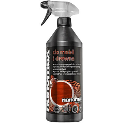 Засіб для догляду за меблями Nanomax Pro Для для миття виробів із дерева 1000 мл (5901549955095) Вінниця - фото 1