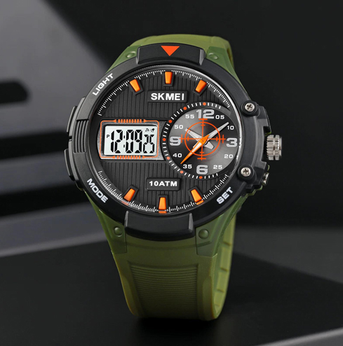 Часы наручные SKMEI 1761GN, GREEN, 10247 Днепр - изображение 1