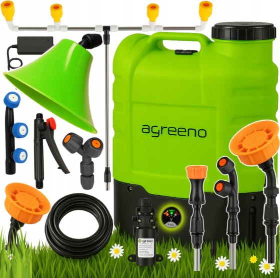 Опрыскиватель аккумуляторный 16л AGREENO (Польша) Киев