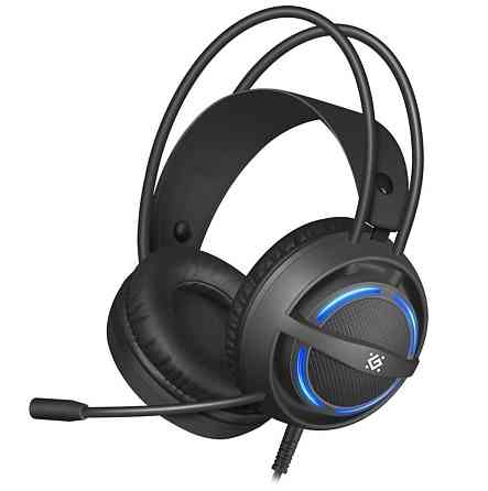 Игровые наушники Defender Dexter RGB 2.2м (Черный) Винница