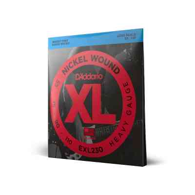 Струны для гитары D'Addario XL Nickel Wound Bass Heavy (55-110) (EXL230) Винница