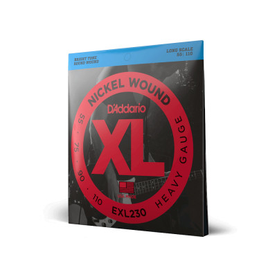 Струни для гітари D'Addario XL Nickel Wound Bass Heavy (55-110) (EXL230) Вінниця - фото 2