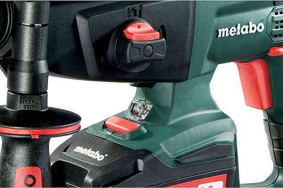 Мощный аккумуляторный перфоратор Metabo KHA 18 LTX : 2.2 Дж, 18В аккум 2ампера и зарядка (600210890) Киев