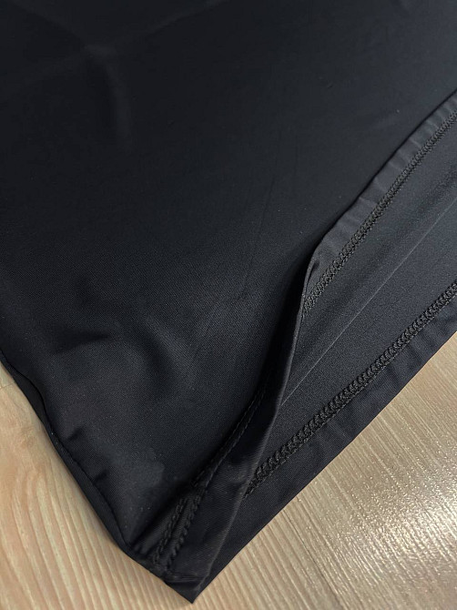 Майка женская A-N Q-13 базовая на тонких бретелях с подкладкой, черный, one size Киев - изображение 10