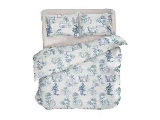 Комплект постельного белья 2-х сп (напечатанный, нав. 50*70 - 2шт) TOILE DE JOUY микрофибра ТМ DAISY Киев