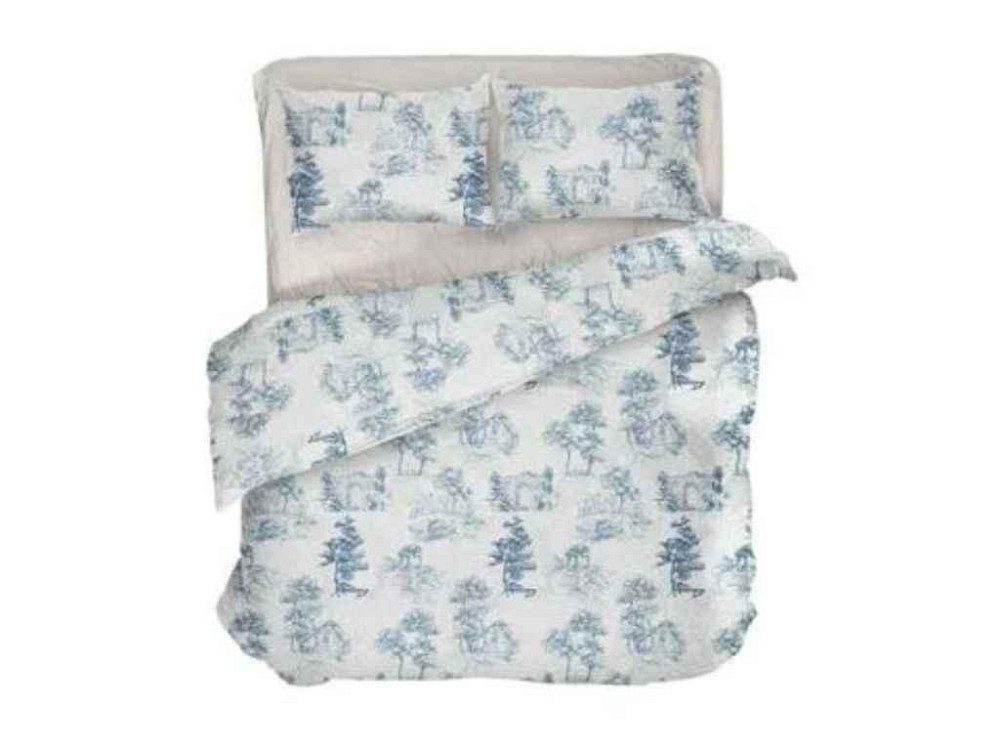 Комплект постельного белья 2-х сп (напечатанный, нав. 50*70 - 2шт) TOILE DE JOUY микрофибра ТМ DAISY Киев - изображение 1