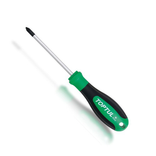 Отвертка крест PH1x100 TOPTUL Anti-Slip FBAD0110 Одесса - изображение 1