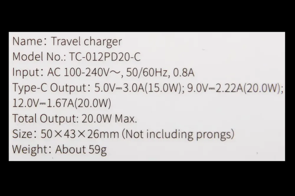 Зарядное устр-во QC 220В 20 Вт Type-C Baseus Speed Mini черный Винница - изображение 4