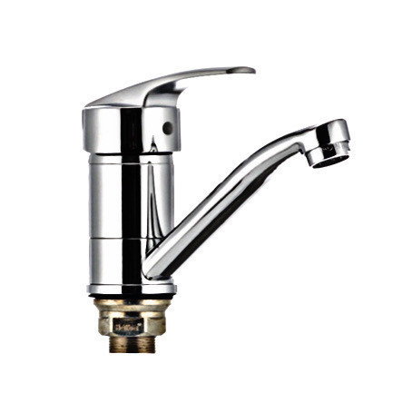 Смеситель для кухни / умывальник Haiba AGAT 555 (излив 15 см, латунь) Черновцы - изображение 4