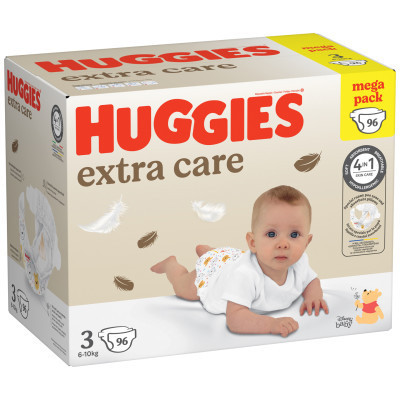 Підгузки Huggies Extra Care Size Розмір 3 (6-10 кг) 96 шт (5029053577944) Вінниця - фото 8
