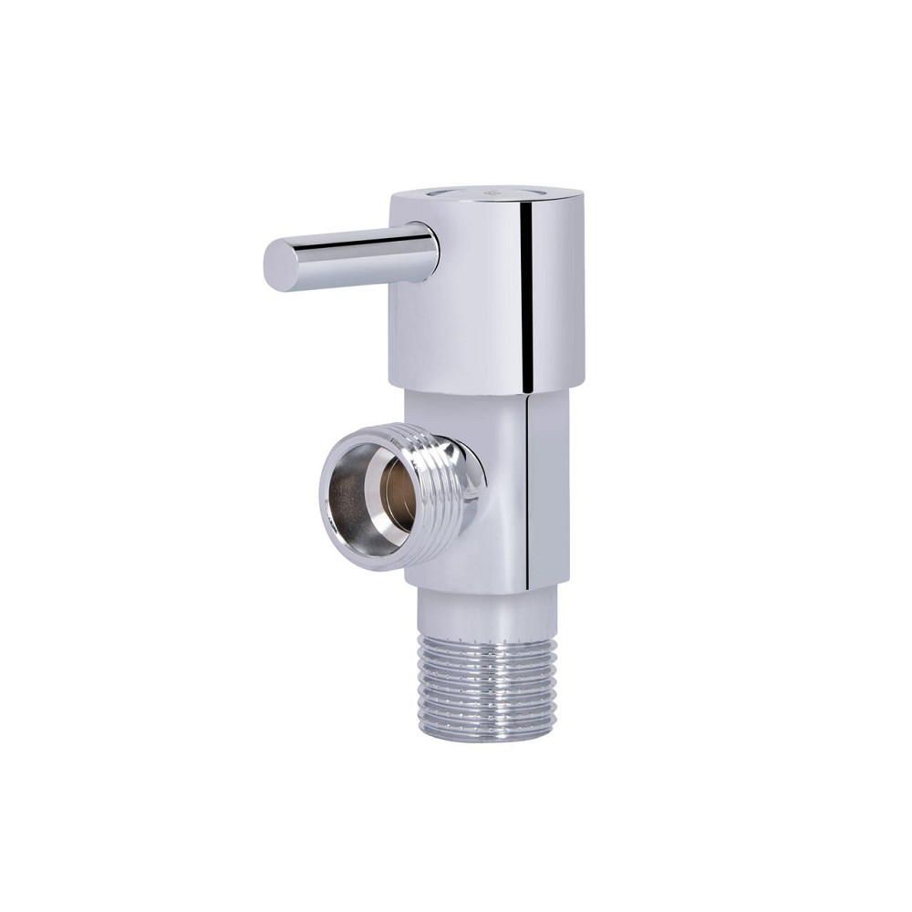Кран кутовий Thermo Alliance Standart (ручка паличка) з керам.буксою 1/2"Н х 1/2"Н SF343W1515 Київ - фото 1