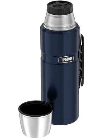 Універсальний Термос для напоїв із підсклянником 2 літри Thermos "Style" (SK2020MB) Нержавіюча сталь Нововолинськ