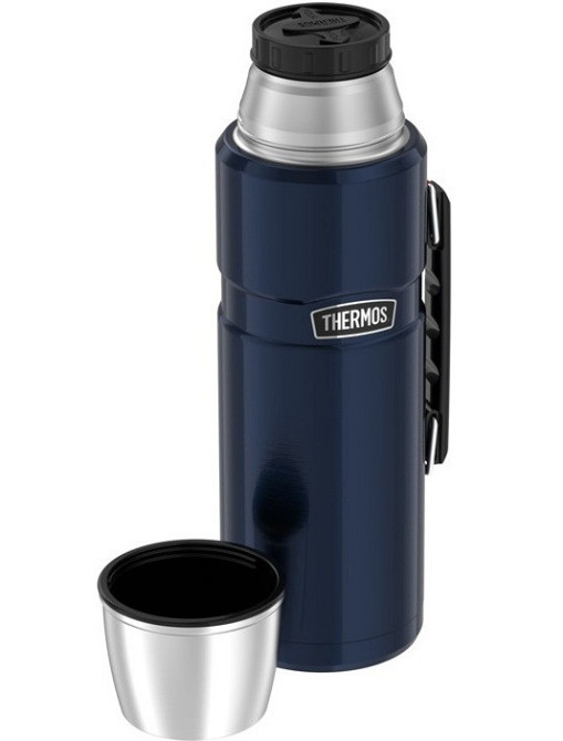 Універсальний Термос для напоїв із підсклянником 2 літри Thermos "Style" (SK2020MB) Нержавіюча сталь Нововолинськ - фото 3