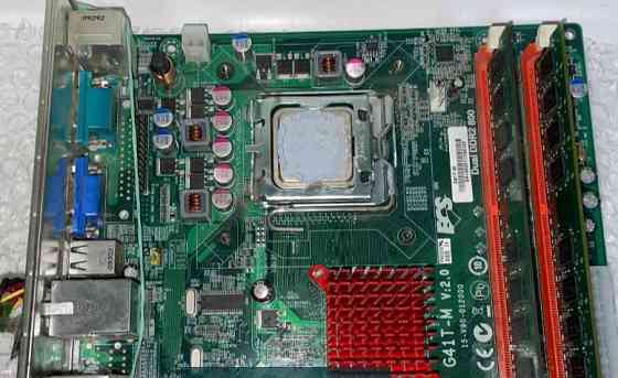 Материнська плата G41T — M (V2.0) Intel E3400/RAM4Gb./ Video 1Gb. Київ