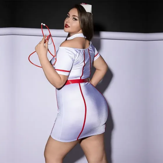 Еротичний костюм медсестри JSY P61115 Plus Size Львів