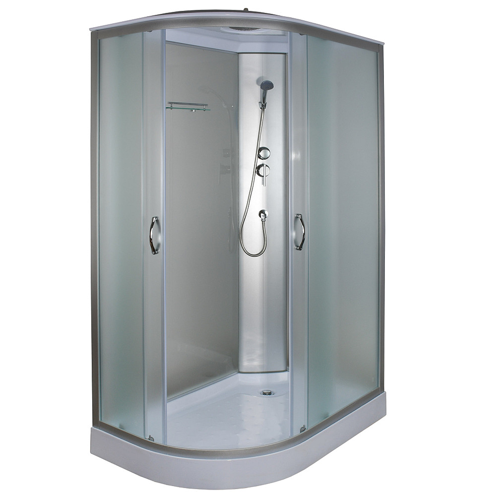 Душовий бокс асиметричний правий REGA L120FFSR BRAVO (3уп.) Тернопіль - фото 1