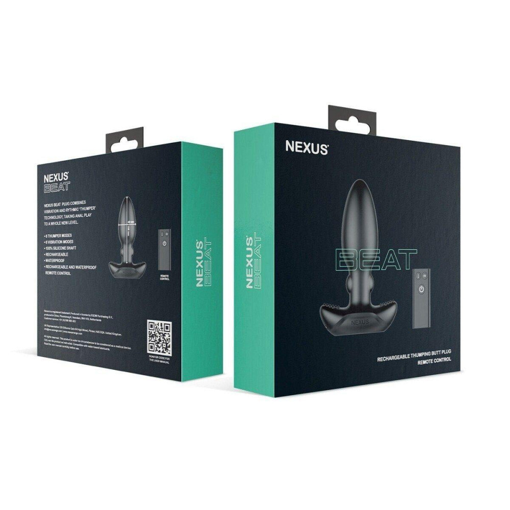 Анальная вибропробка Nexus Beat Butt Plug Sex Aura Киев - изображение 7
