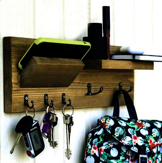 Ключница деревянная 