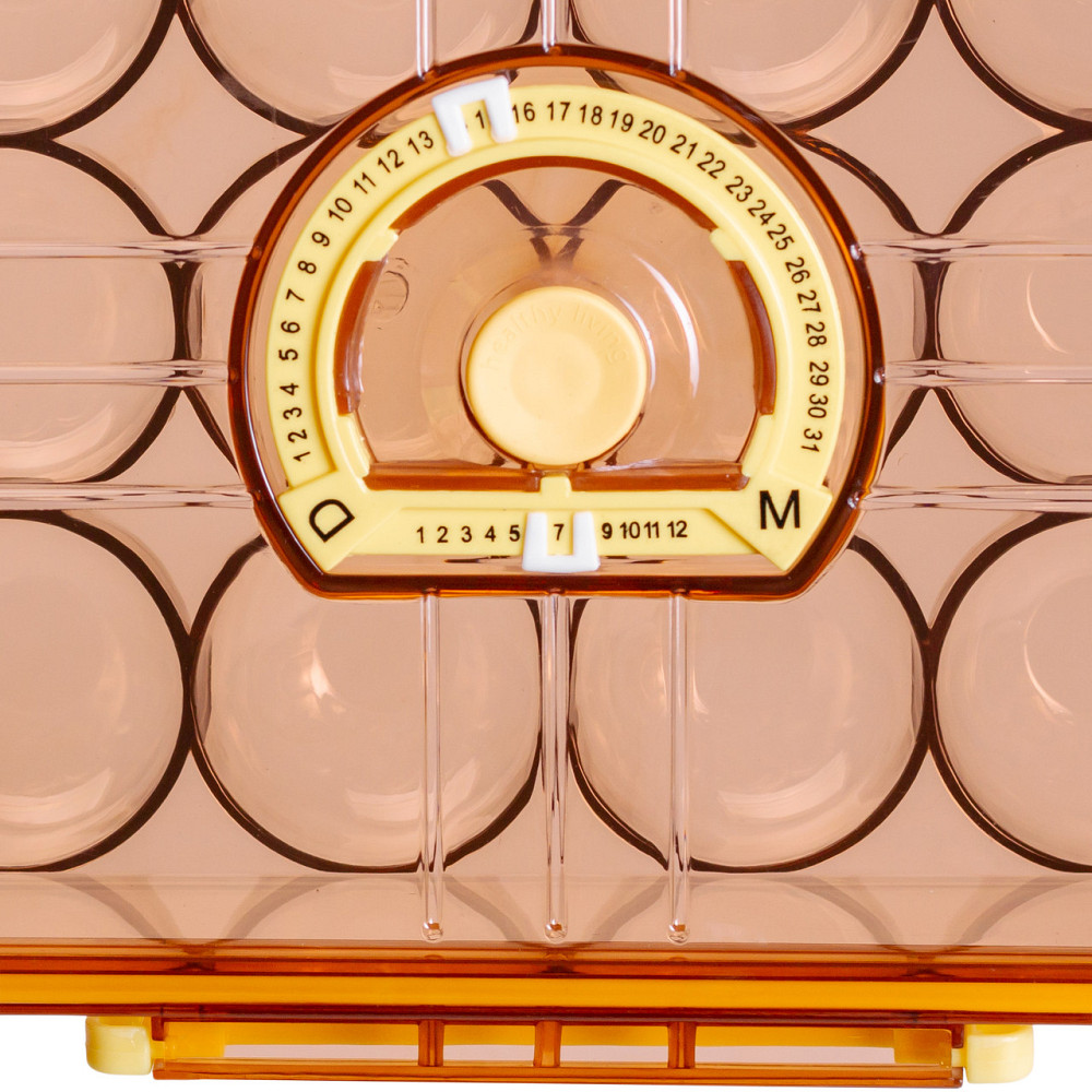 Yiwu Лоток для яєць пластиковий на 18 комірок 32.5х18х8 см Коричневий HP-27-1 Коломия - фото 10