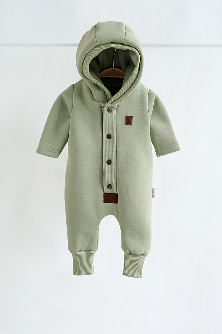 Комбінезон для новонароджених "Milan" зріст 62 см MagBaby Оливкова Кривий Ріг - фото 1