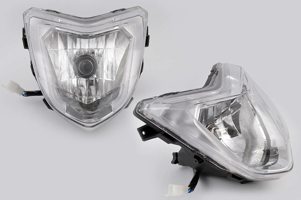 Фара універсальна (+лампи габаритна, галогенна) Ф1 Київ - фото 1