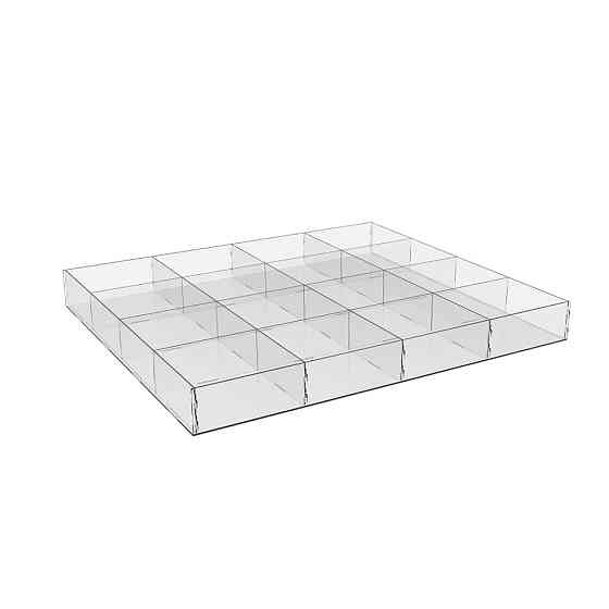 Коробка акриловая EKOSTAR 600х520х60 16 ячеек Киев