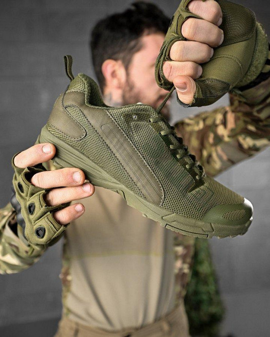Літні тактичні кросівки 5.11 олива сітка ДЛ6239 Одеса - фото 5