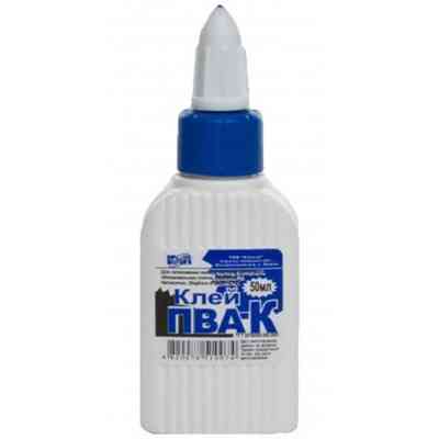 Клей КіП ПВА-К 50 мл із супер ковпачком (GLUE-KIP-PVA-50ML) Вінниця