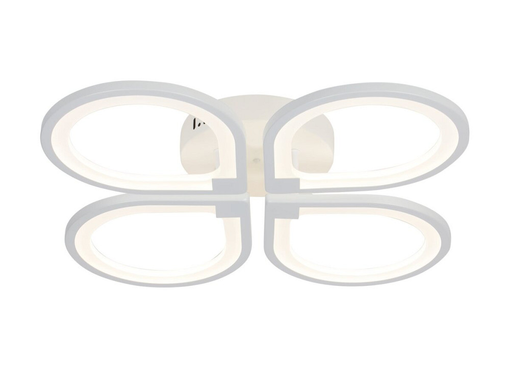 VALESO Люстра стельова світлодіодна VALESO 1143/4, LED 104W, з пультом, Білий Коломыя - изображение 1