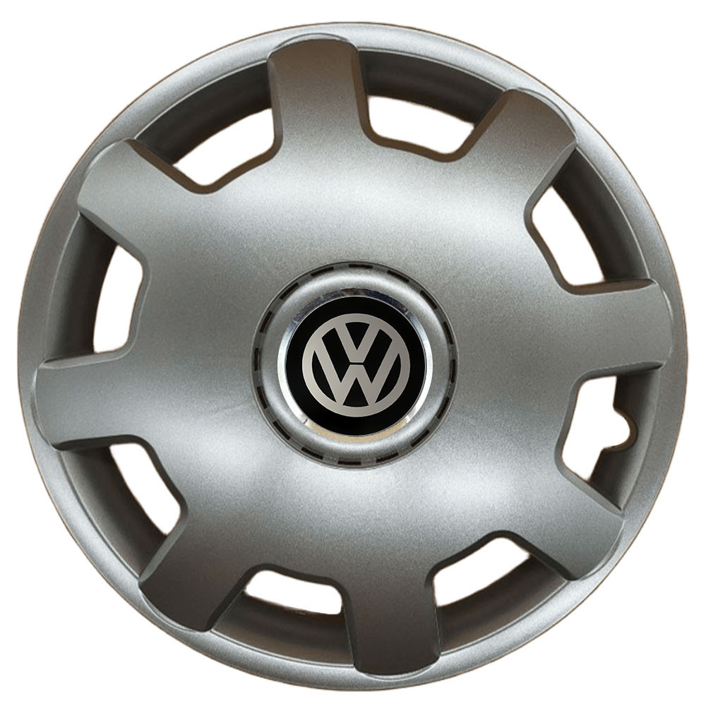 Автомобільні модельні ковпаки R13 Volkswagen 105 4шт, SJS, сріблясті Київ - фото 1