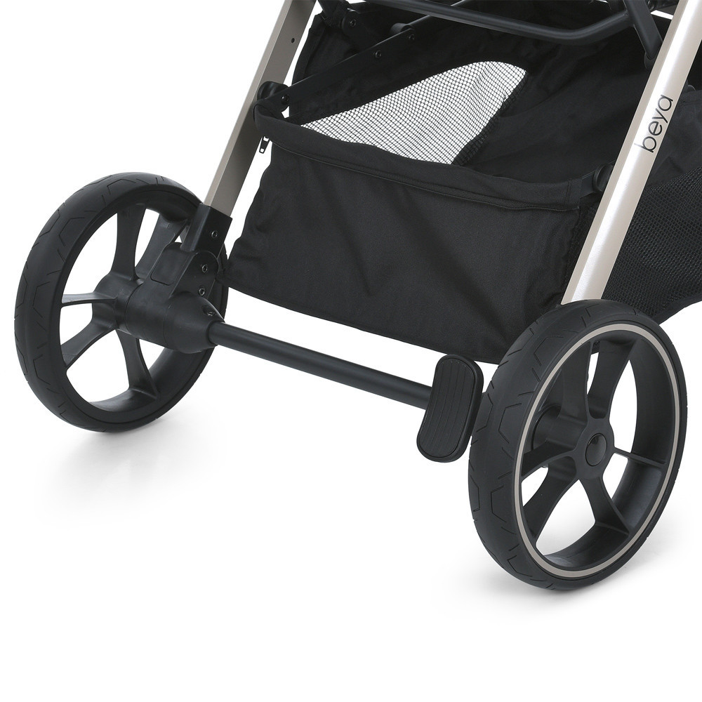 Коляска дитяча El Camino BEYA Cream Beige прогулянкова з чохлом для ніжок у комплекті Бежева (ME 1127-C) Чернигов - изображение 8