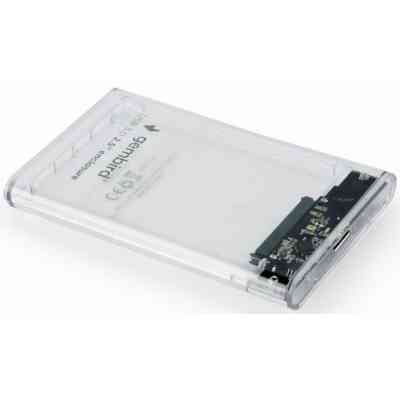 Кишеня зовнішня Gembird 2.5", USB 3.0, прозрачный (EE2-U3S9-6) Вінниця