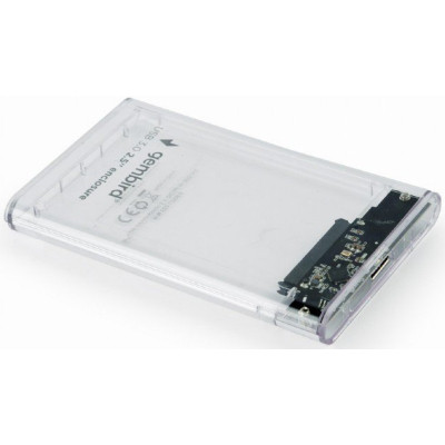 Карман внешний Gembird 2.5", USB 3.0, прозрачный (EE2-U3S9-6) Винница - изображение 2
